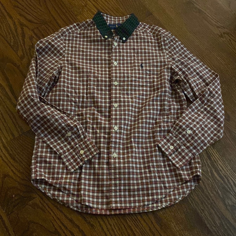 BOYS POLO BUTTON UP!